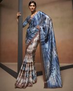 Women's Beautiful Satin Silk Sarees With Blouse