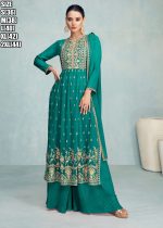 Heavy Designer Sequence Work Traditional/Festive Special Nyra Cut Suit