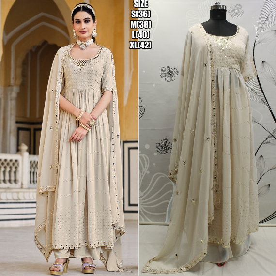 Present Nyra Cut Designer Embroidered Salwar Suit Collection