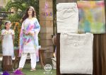 Poonam Present Holi Cotton Chikan Work Readymade Kurtis Set