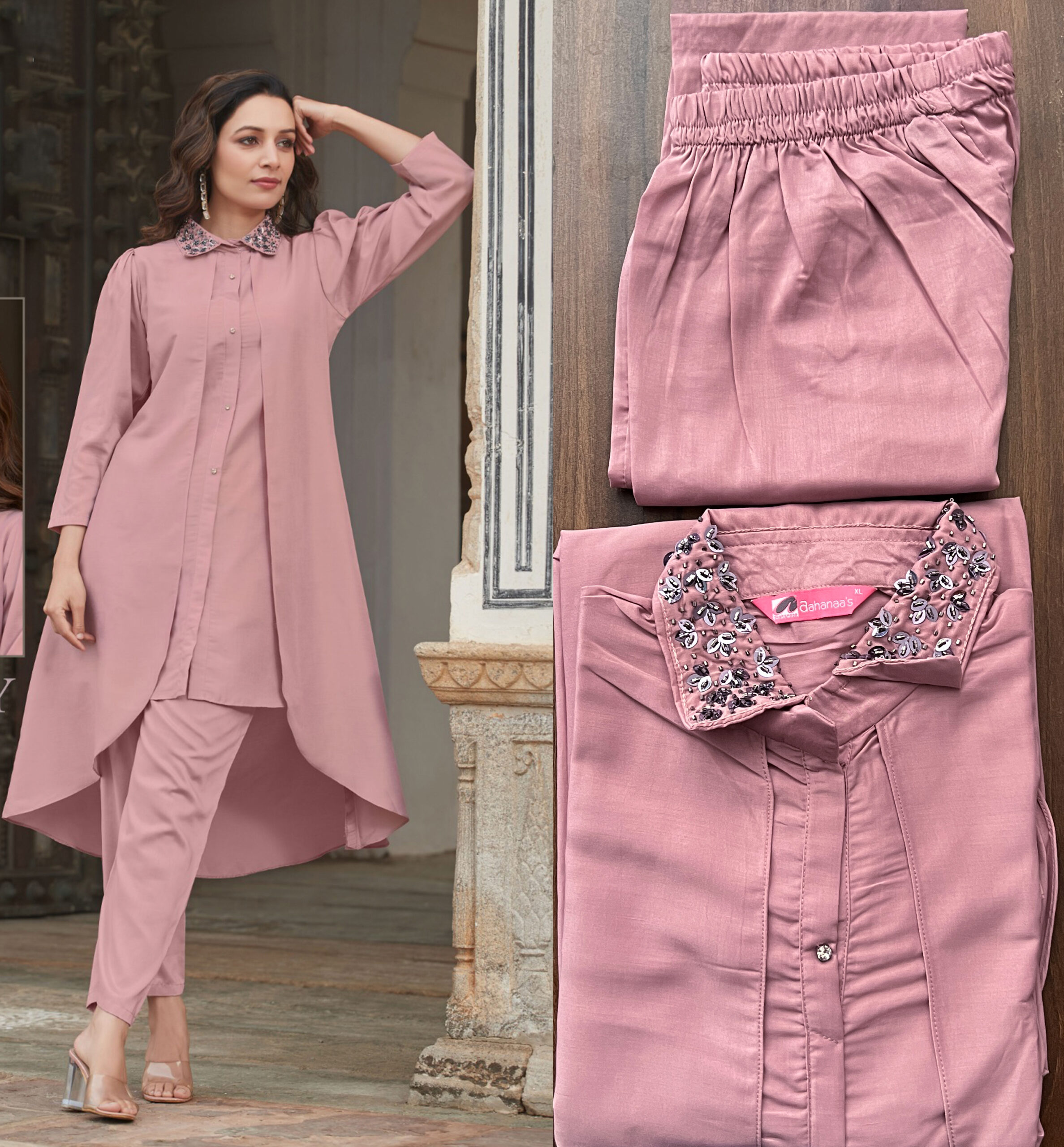 Penelope Present Readymade Gajji Silk Cord-Sets