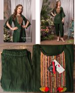 Anju Fabrics Present New Catalog Fusion Vol 3 Readymade Kurti With Afghani Pent