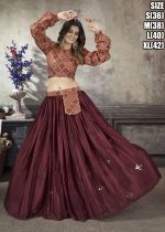 Exclusive Wedding Wear Readymade Croptop & Skirt Collection