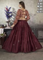 Exclusive Wedding Wear Readymade Croptop & Skirt Collection