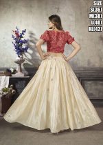 Exclusive Wedding Wear Readymade Croptop & Skirt Collection