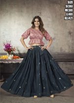 Exclusive Wedding Wear Readymade Croptop & Skirt Collection