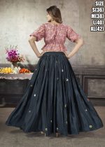 Exclusive Wedding Wear Readymade Croptop & Skirt Collection