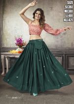 Exclusive Wedding Wear Readymade Croptop & Skirt Collection