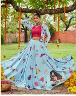 Enchanting Navratri: Unleash Your Inner Goddess With Our Dazzling Collection Of Chaniya Cholis, Lehengas, And Exquisite Accessories.