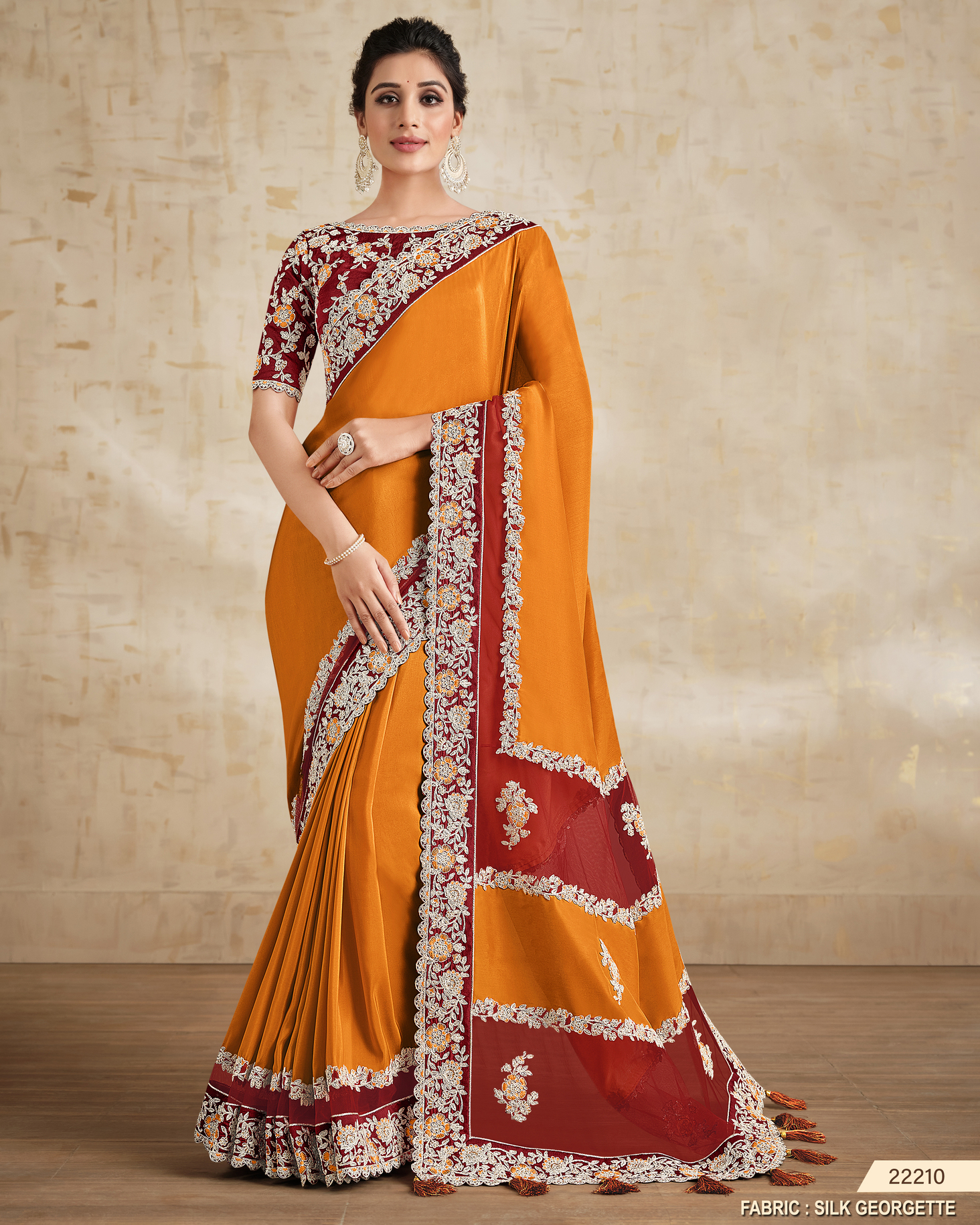 ELEVATE YOUR PARTY LOOK: DISCOVER EXQUISITE NEW DESIGNER SAREES WITH STUNNING EMBROIDERY BLOUSE