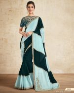 ELEVATE YOUR PARTY LOOK: DISCOVER EXQUISITE NEW DESIGNER SAREES WITH STUNNING EMBROIDERY BLOUSE