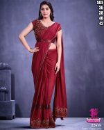 Ready To Wear Designer Saree With Handwork Blouse Collection