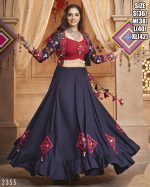 Ready To Wear Latest Chaniya Choli Design For Navratri Special Ghagra Choli For Dandiya