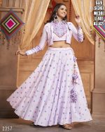 Ready To Wear Latest Chaniya Choli Design For Navratri Special Ghagra Choli For Dandiya