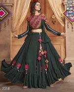 Ready To Wear Latest Chaniya Choli Design For Navratri Special Ghagra Choli For Dandiya