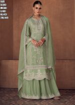 Gulkayra Vaani Embrodiery Georgette Readymade Sharara Pair