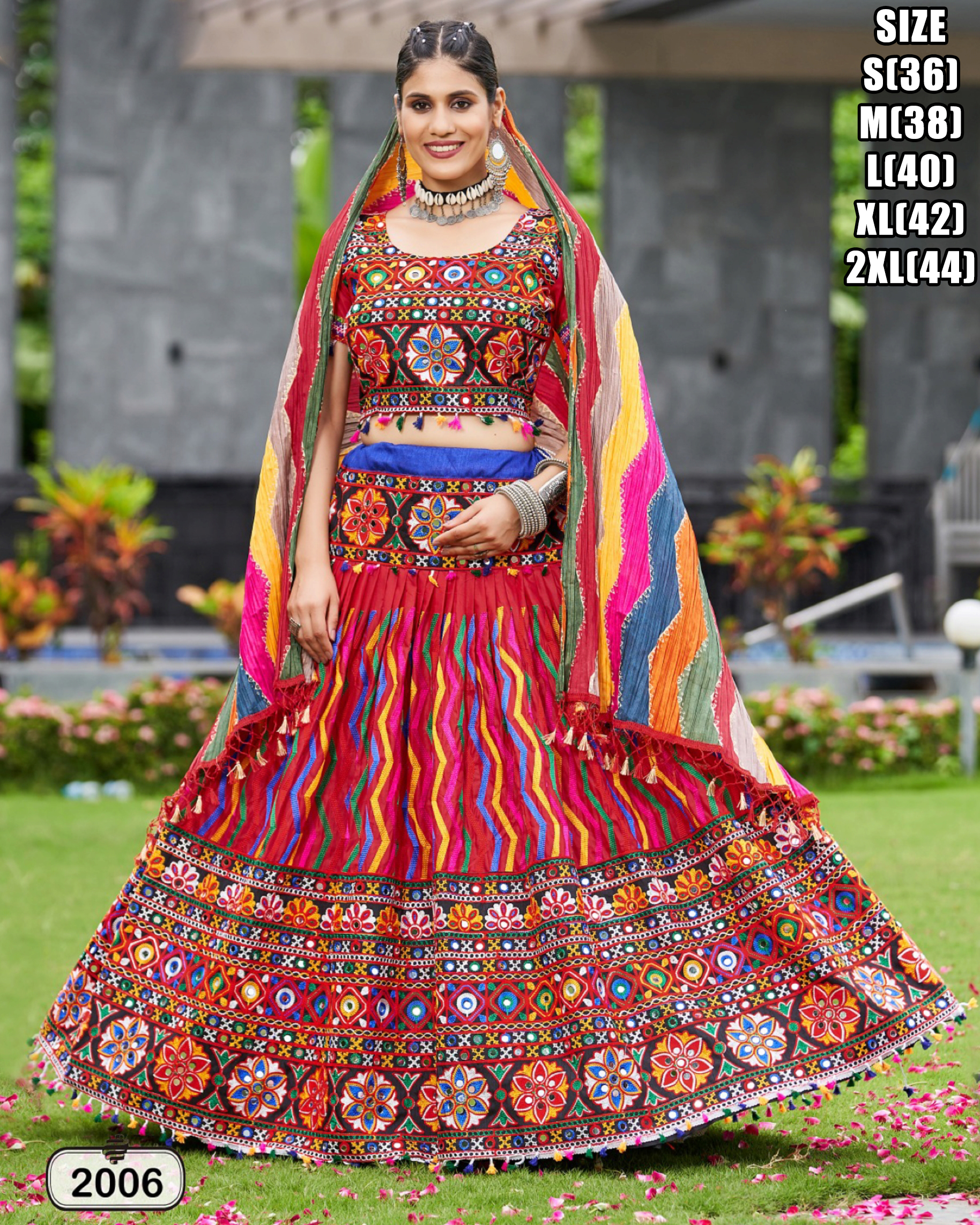 Designer Stitched New Style Chaniya Choli For Navratri