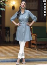 Zaveri Present Misti Readymade Chinnon Cord-Sets.