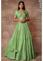 Wedding Wear Stitched Soft Organza Designer Lehenga Choli Collection