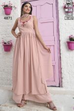 Stitched Georgette Ensemble With Exquisite Thread And Sequence Embroidery Work - Elevate Your Style With This Stunning Set