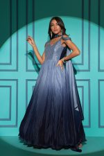 Grand Party Wear Stitched Chinon Stylish Gown With Dupatta