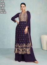 Heavy Designer Sequence Work Traditional/Festive Special Nyra Cut Suit