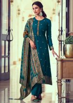 Lt Nitya Vol 187 Jacquard Semi Stitched Salwar Suit Catalog
