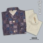 Men's Art Silk Embroidered Kurta Payjama With Jacket