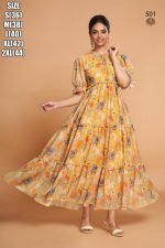 Presenting Casual Wear Printed Stitched Kurti