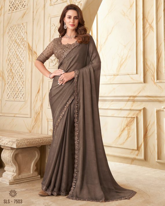 Chic & Glamorous Unveil The Allure Of Designer Partywear Sarees