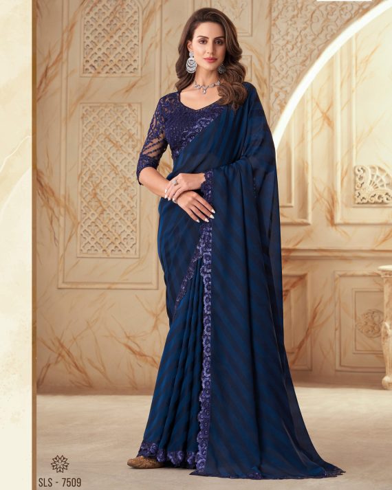 Chic & Glamorous Unveil The Allure Of Designer Partywear Sarees