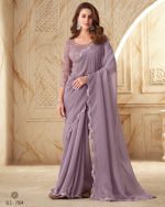 Chic & Glamorous Unveil The Allure Of Designer Partywear Sarees