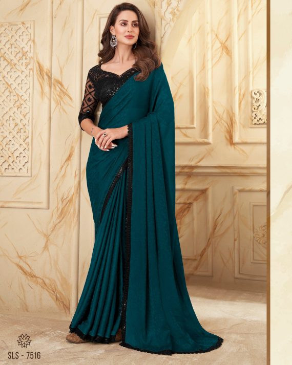Chic & Glamorous Unveil The Allure Of Designer Partywear Sarees