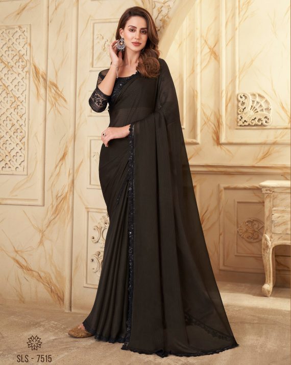 Chic & Glamorous Unveil The Allure Of Designer Partywear Sarees