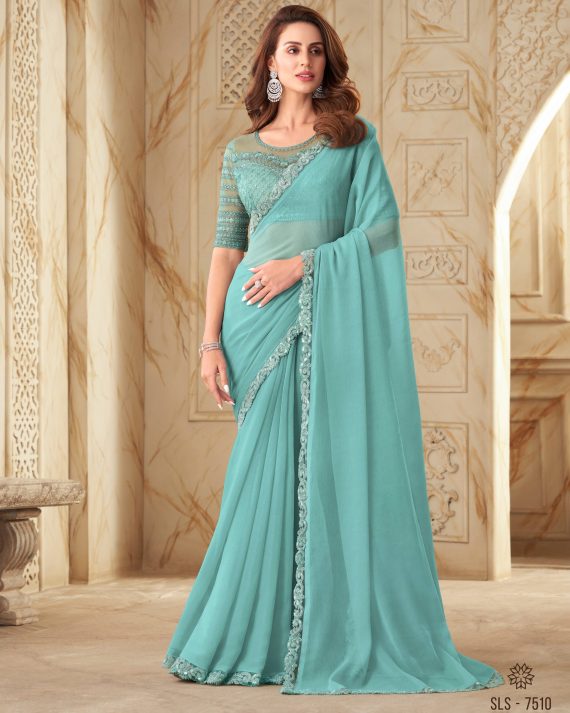 Chic & Glamorous Unveil The Allure Of Designer Partywear Sarees
