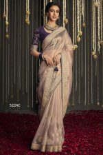 Radiate Glamour with our Luxurious Soft Tissue Silk Party and Wedding Wear Saree Collection
