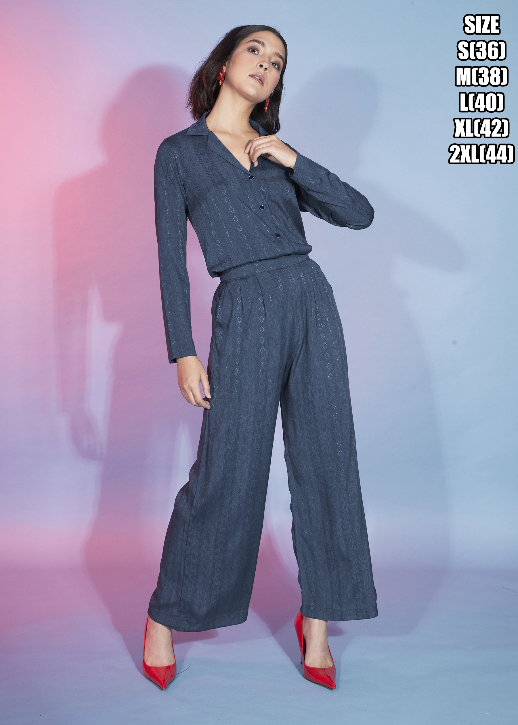 Presenting Casual Wear Printed Stitched Cord Set