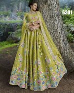 Women's Silk Embroidery Bridal Best Lehenga Choli For Wedding