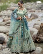 Women's Silk Embroidery Bridal Best Lehenga Choli For Wedding