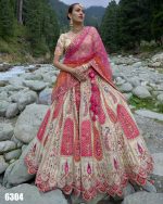 Women's Silk Embroidery Bridal Best Lehenga Choli For Wedding