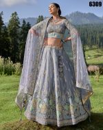 Women's Silk Embroidery Bridal Best Lehenga Choli For Wedding
