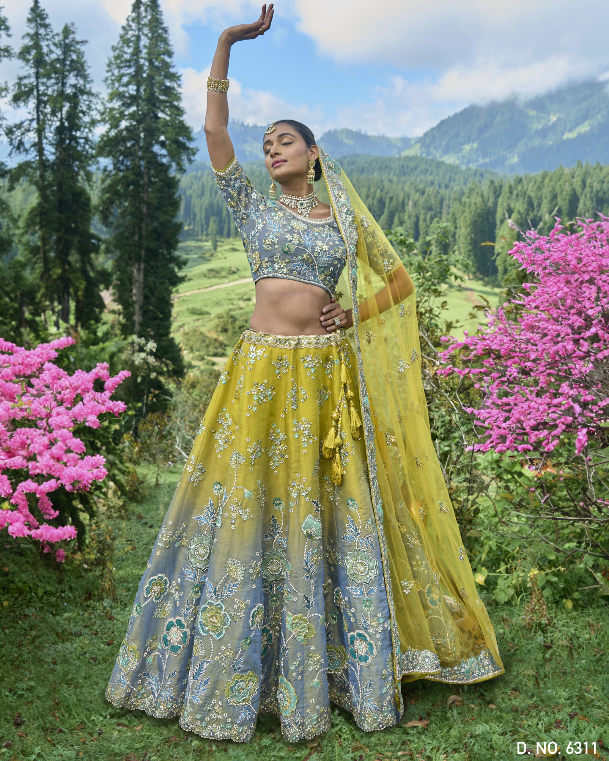 Women's Silk Embroidery Bridal Best Lehenga Choli For Wedding