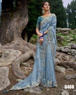 Women's Unstitched Pure Banarasi Silk Latest Designer Party Wear Saree