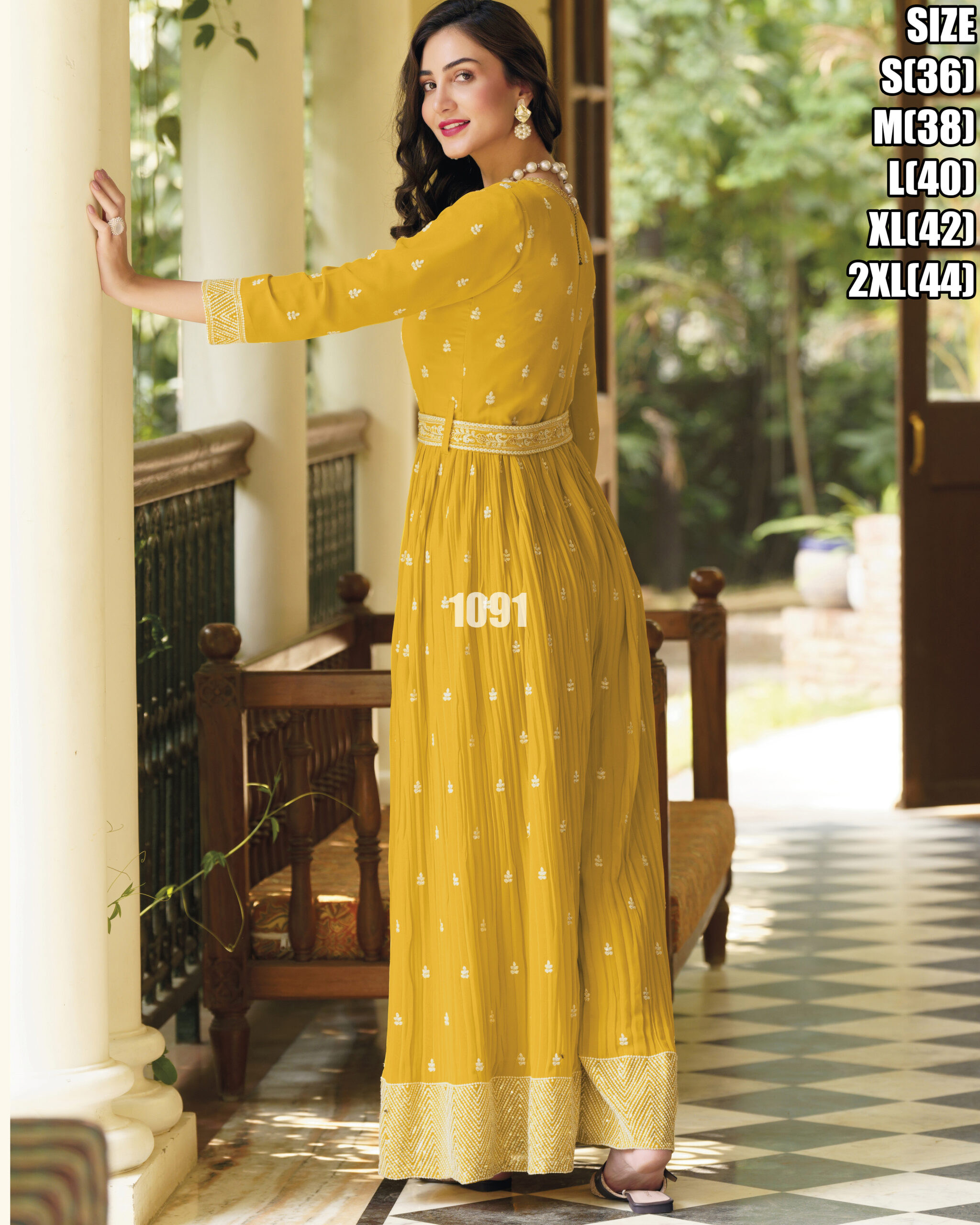 Partywear Readymade Georgette Jump Suit