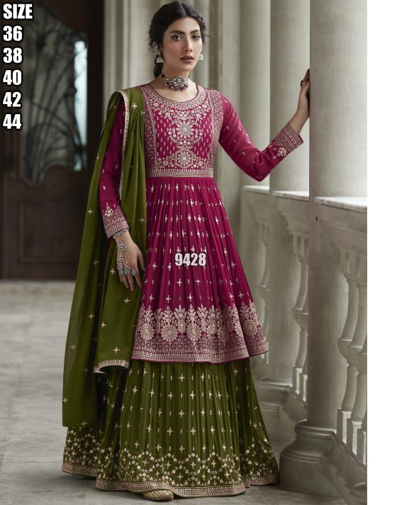 aashirwad creation present radhika catalog readymade catalog