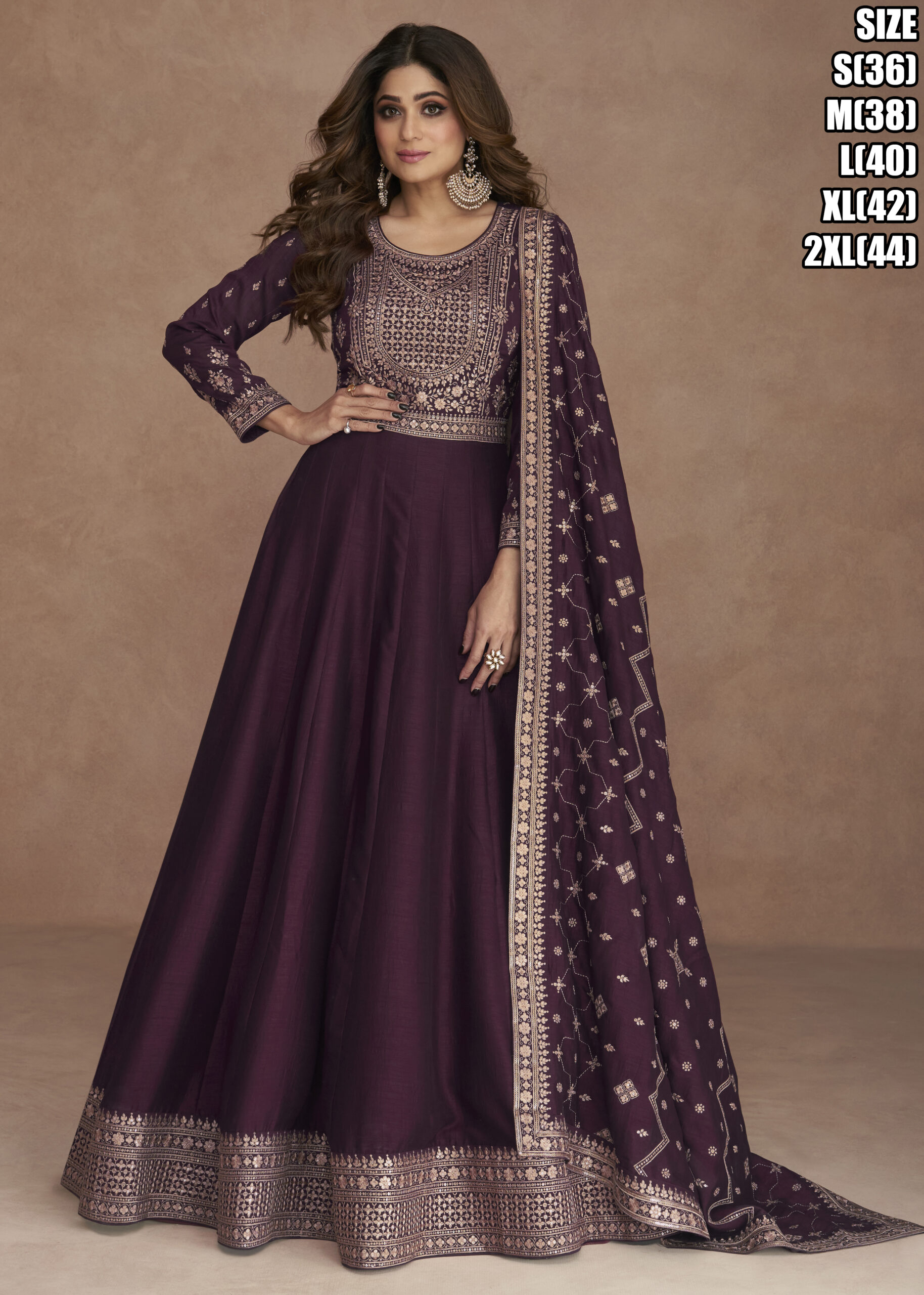 Aashirwad Navya Series 9517-9521 Readymade Anarkali Dresses Latest Design
