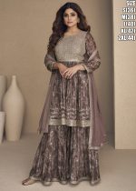 Aashirwad Creation Presents Flower Readymade Plazzo Style Salwar Suits Catalog Wholesaler