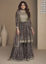 Aashirwad Creation Presents Flower Readymade Plazzo Style Salwar Suits Catalog Wholesaler