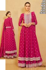 Nyra Cut Readymade Real Georgette Embroidery Salwar Suit