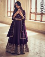 Aashirwad Present Noorjaha Ready To Wear Premium Silk Gown With Dupatta